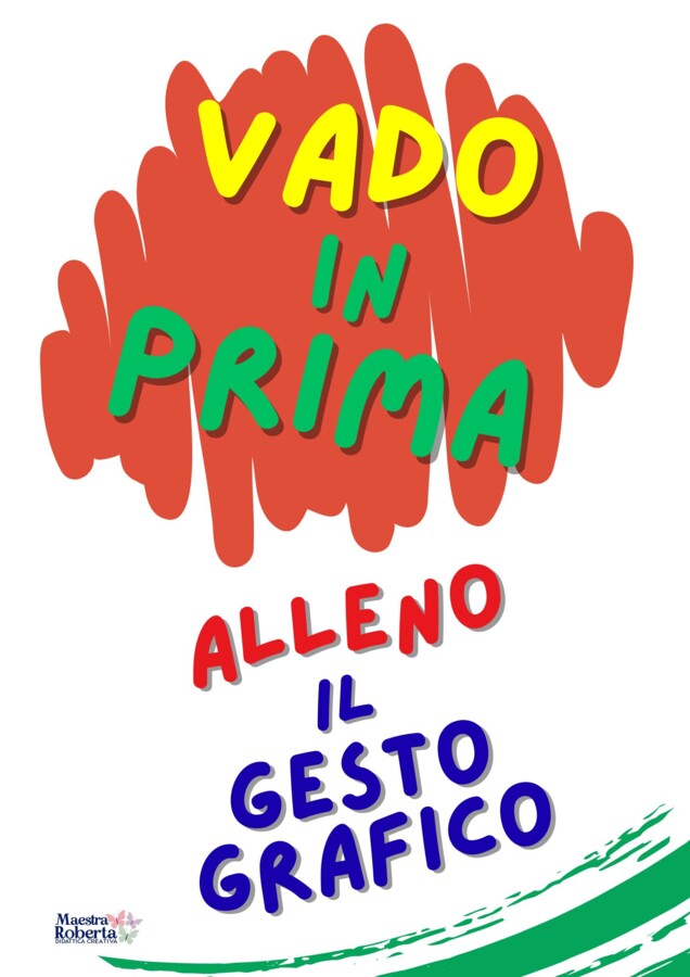 VADO IN PRIMA- il gesto grafico.