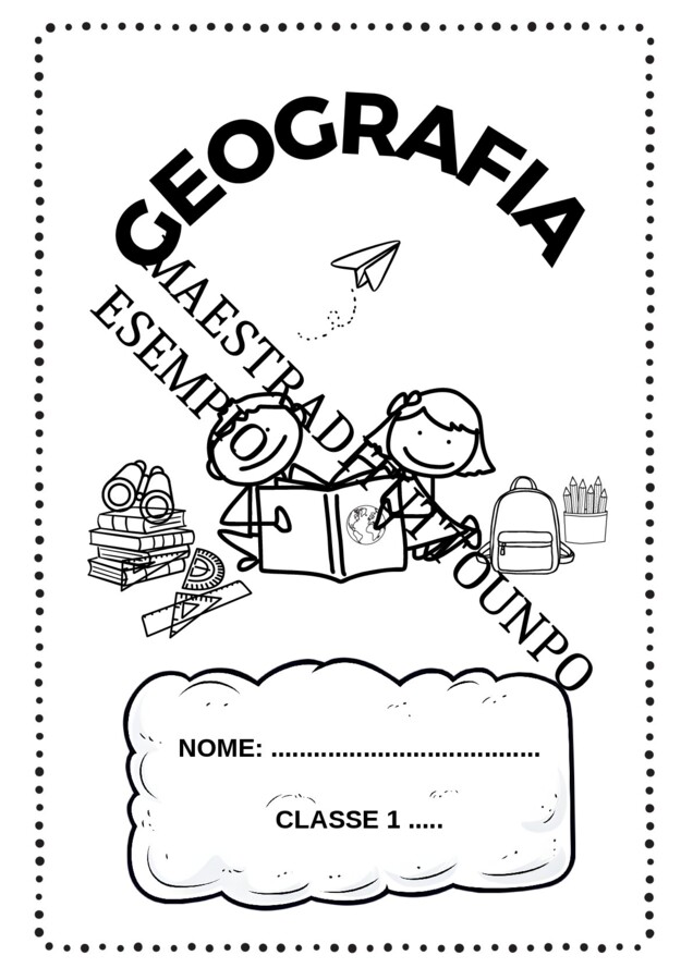 QUADERNO DI GEOGRAFIA CLASSE 1