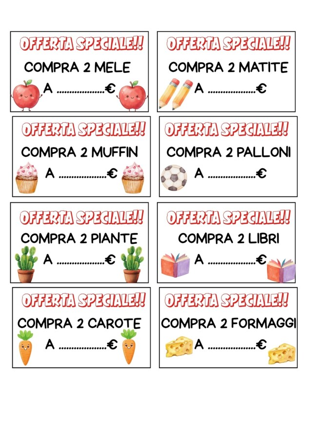 💰 Il Mercato dei Bambini – Gioco Educativo Interattivo! 🛒