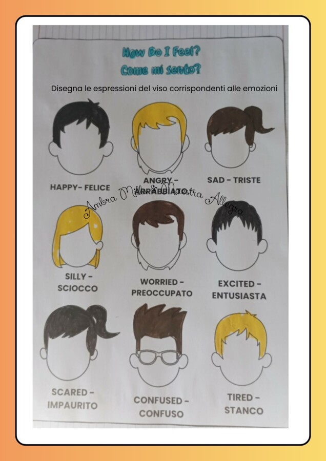 Quaderno d'inglese classe 2