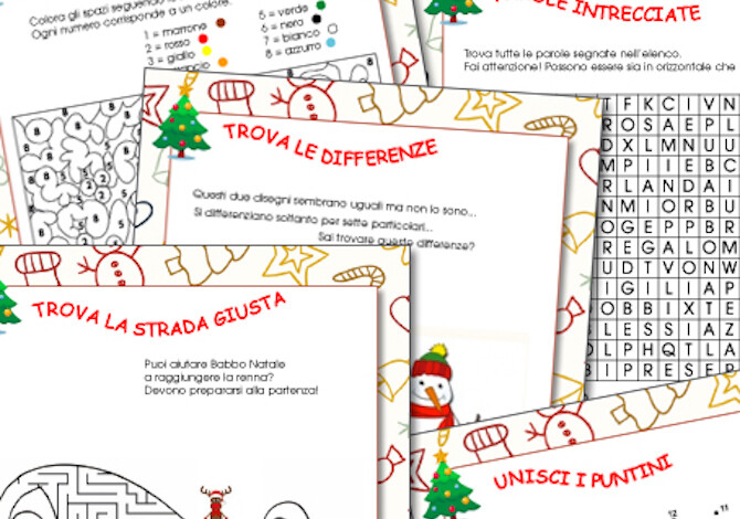 Giochi e attività per Natale per bambini da 6 a 8 anni