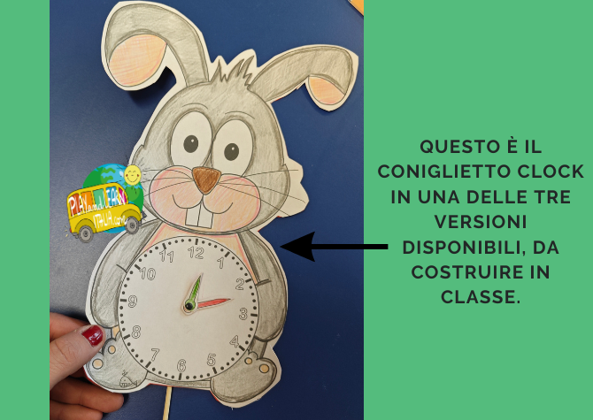 IL CONIGLIETTO CLOCK: OROLOGIO - GIOCHI E ROBOTICA