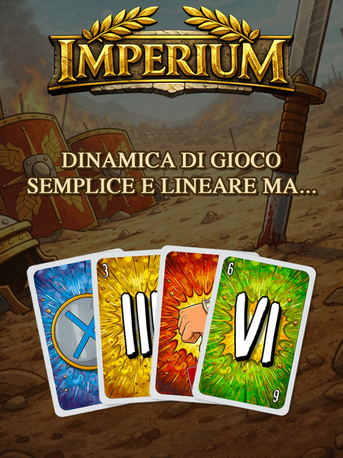 IMPERIUM – Gioco di carte strategico sull’Antica Roma