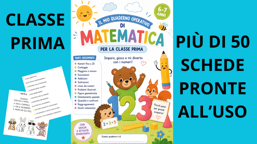 Matematica in Gioco – Quaderno Operativo classe prima