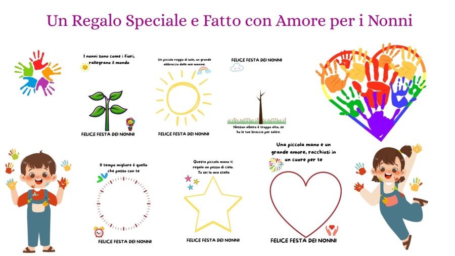Un Regalo Speciale e Fatto con Amore per i Nonni
