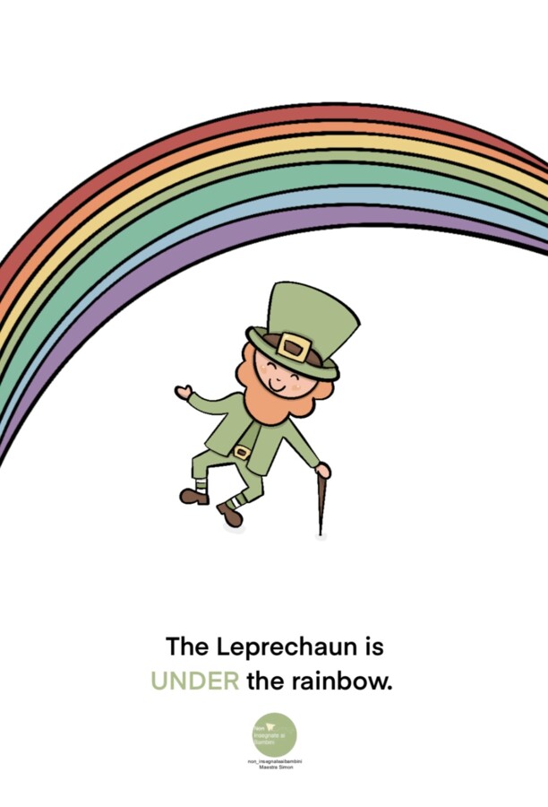 Prepositions of place - St. Patrick’s day