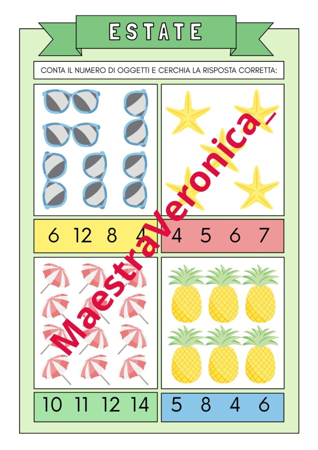 Libro delle vacanze estive semplificato