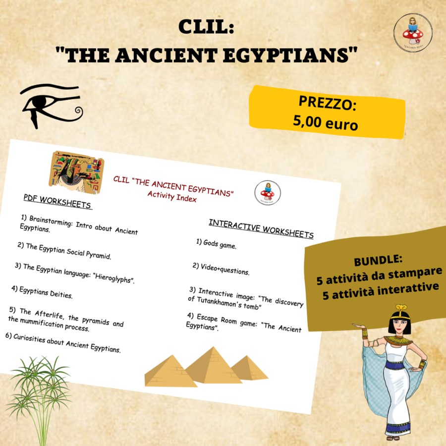 BUNDLE CLIL "The Ancient Egyptians"