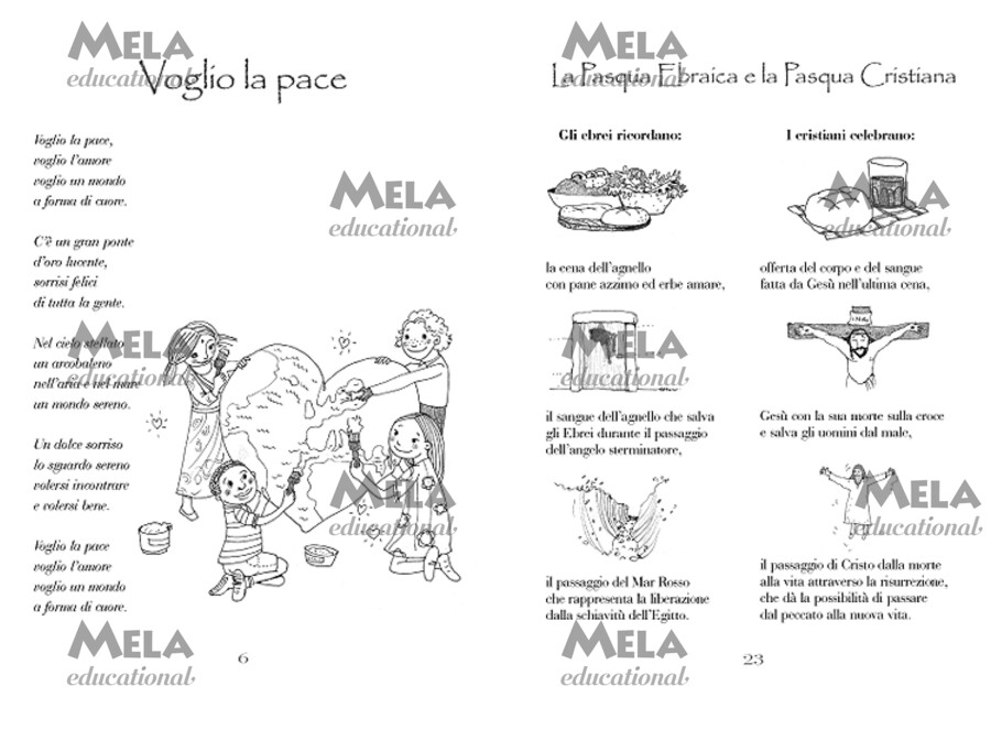 Insieme nelle diversità le grandi religioni - libro con canzoni
