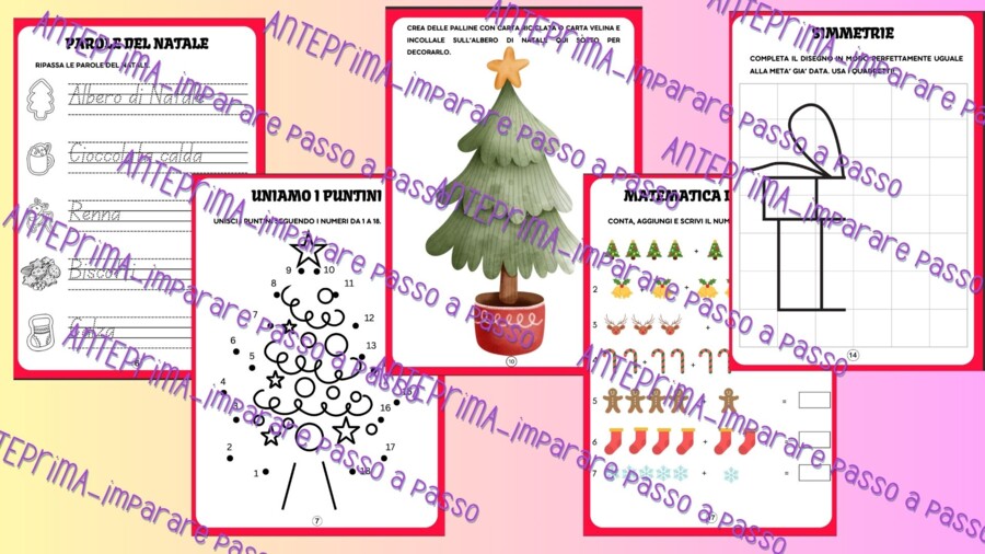 Il mio primo libricino del Natale: 20 schede