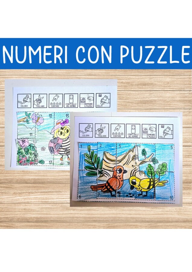 Numeri in Puzzle: Ricomponi l’Immagine!