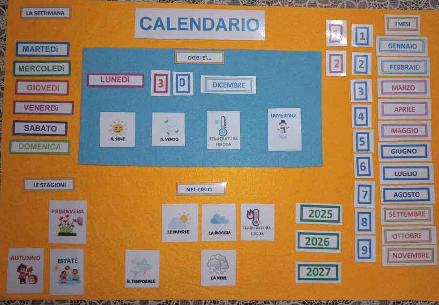 Calendario della routine PDF