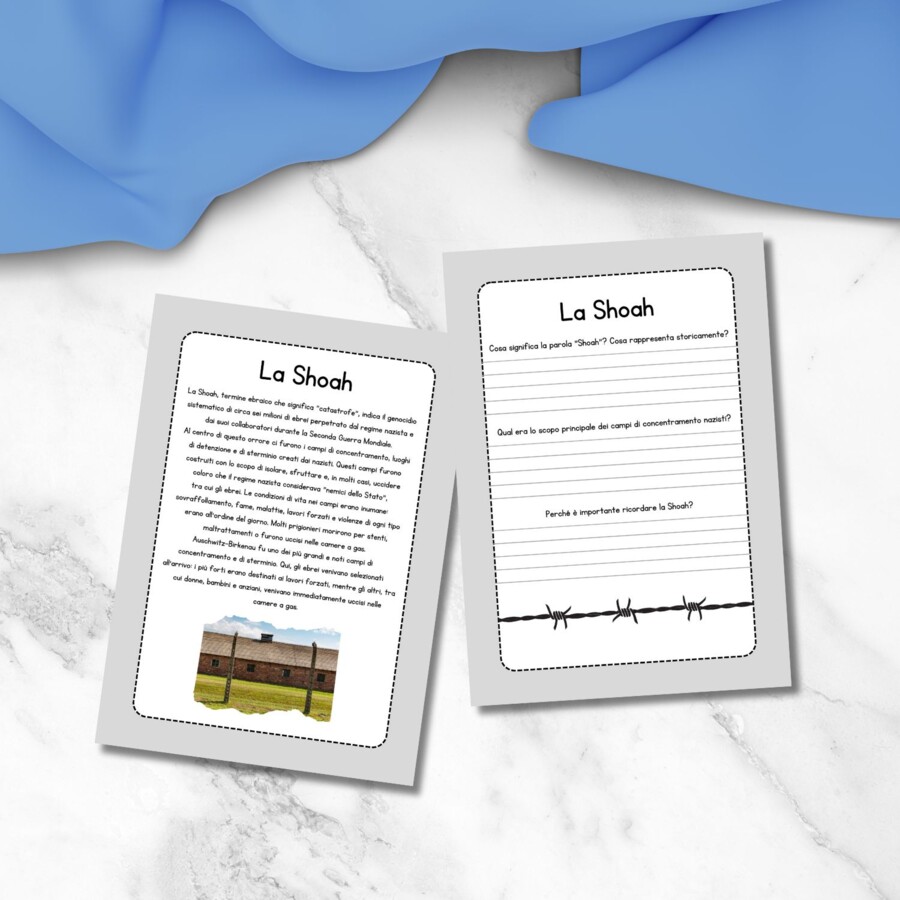 Lettura e comprensione Shoah - Giornata della Memoria