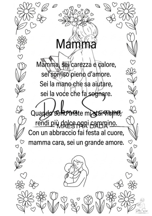 Poesia festa della mamma
