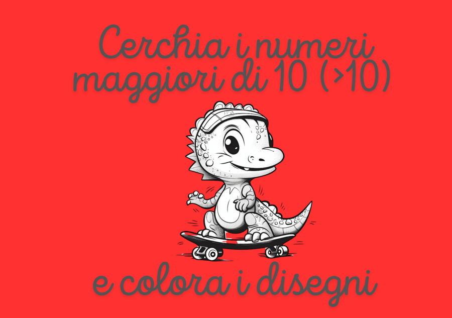Cerchia i Numeri Maggiori di 10: Sfide Matematiche e Colori