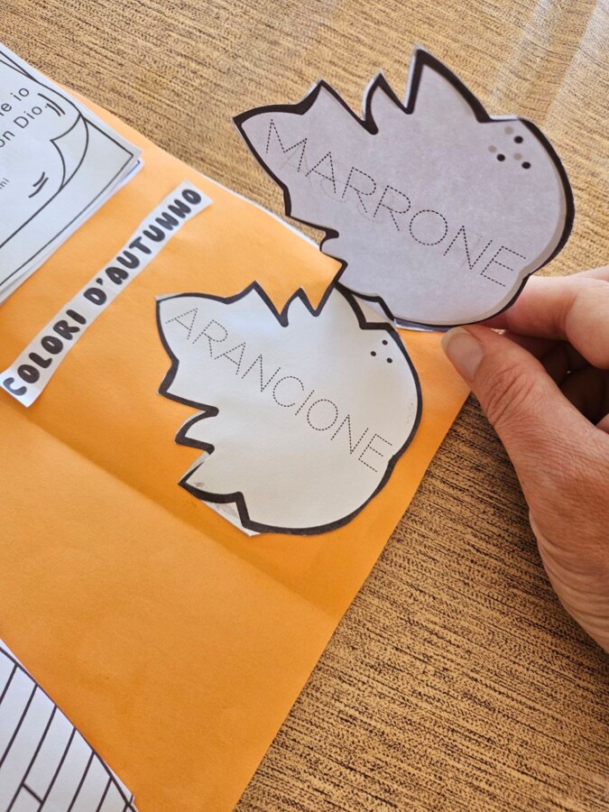 LAPBOOK sull'Autunno