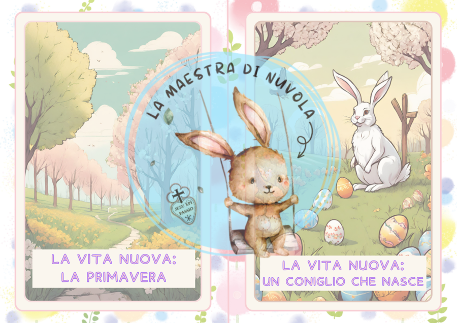 Le carte dei simboli pasquali
