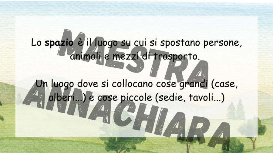 Presentazione "Spazi e confini"