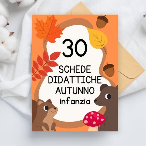 Schede didattiche autunno infanzia
