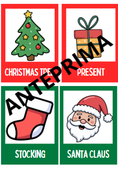 Christmas - flashcards e bingo