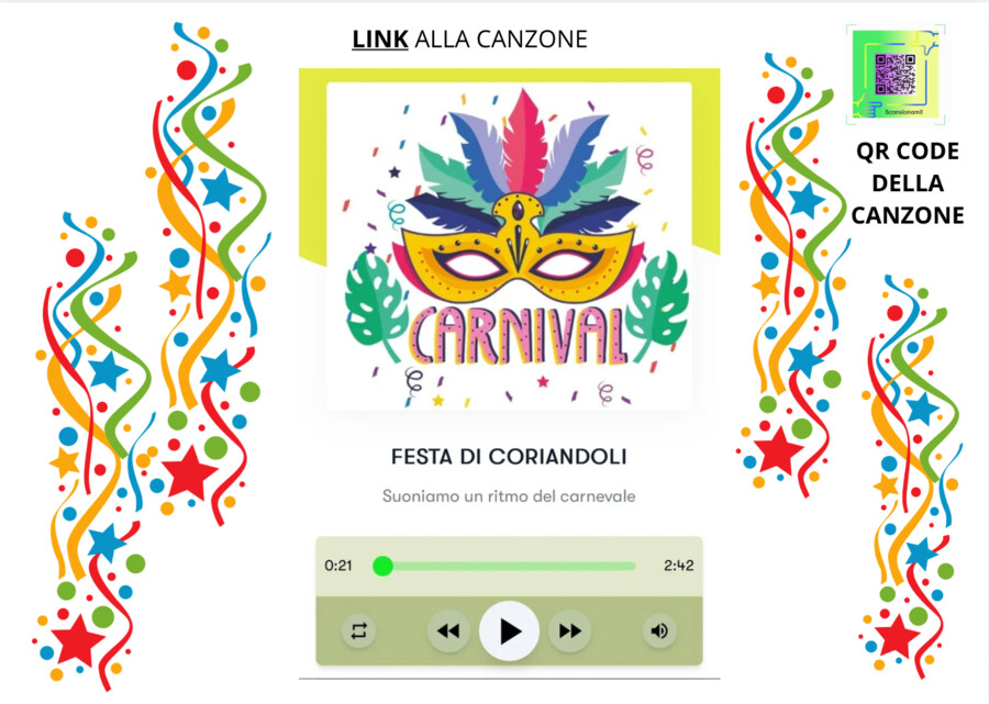 Festa di carnevale/ Musica dalla prima alla quinta