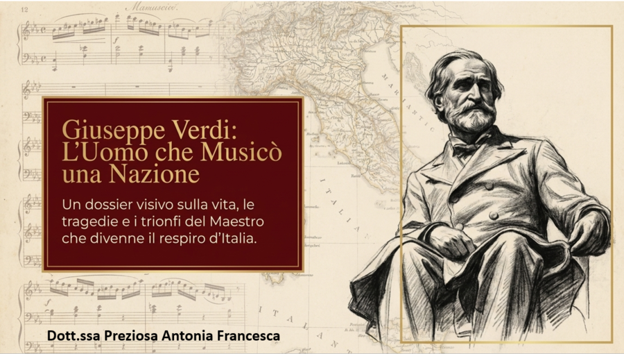 Giuseppe Verdi: vita, opere e Risorgimento italiano – Lezione interattiva con ascolti e quiz