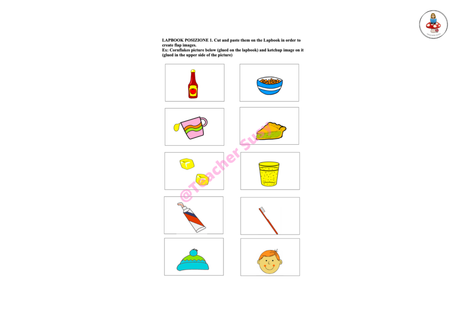 LAPBOOK "Ketchup on your cornflakes"