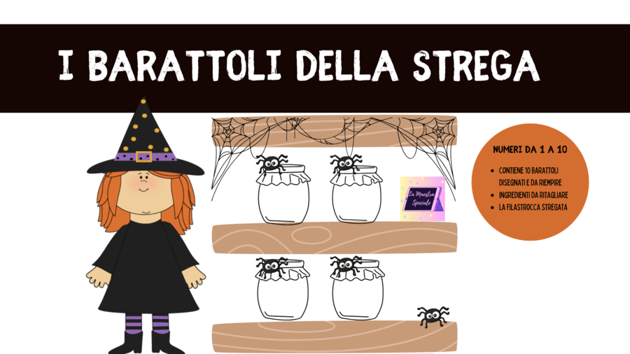 I BARATTOLI DELLA STREGA