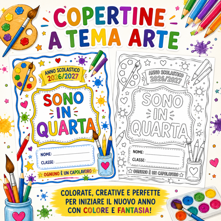 🎨✨ COPERTINE A TEMA ARTE ✨🎨