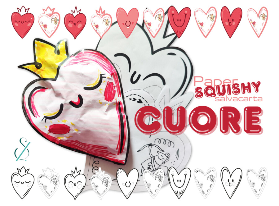 PaperSquishy salvacarta CUORE