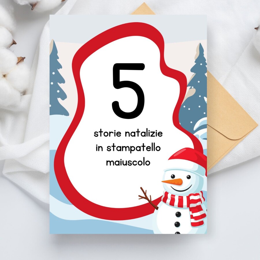 Storie natalizie in stampatello maiuscolo