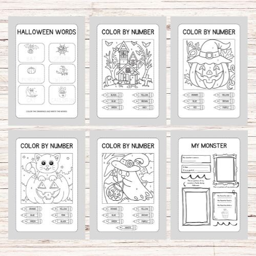 Schede didattiche halloween in inglese