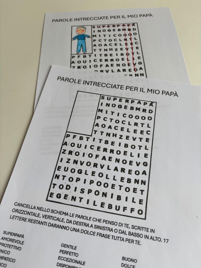 Parole intrecciate per il mio papà