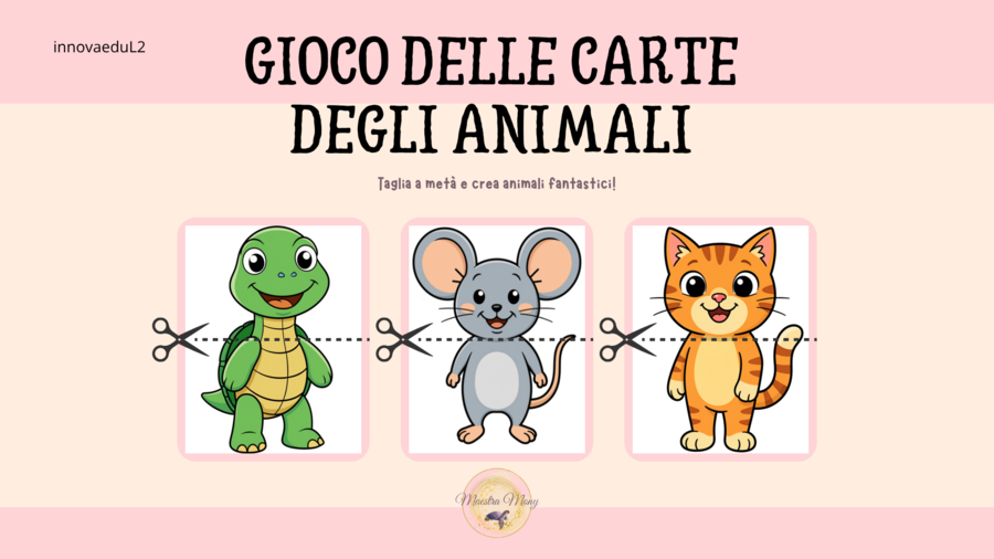 Il Gioco degli animali fantastici.