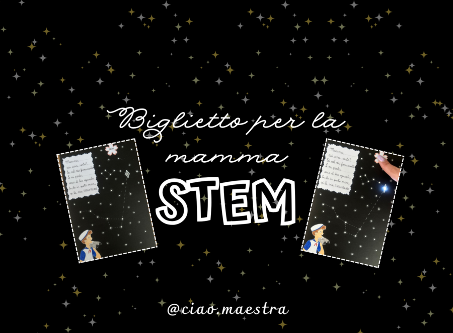Biglietto STEM festa della mamma