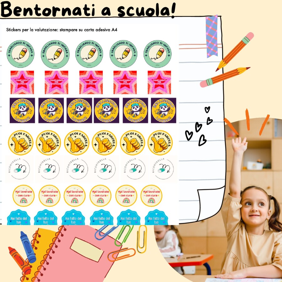 Stickers per la valutazione