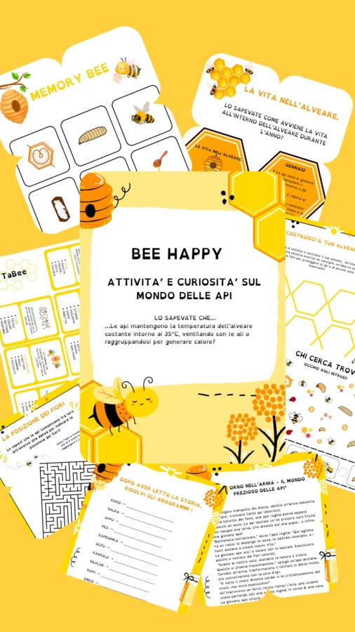 Giornata delle api: BeeHappy. Attività e curiosità sul mondo delle api