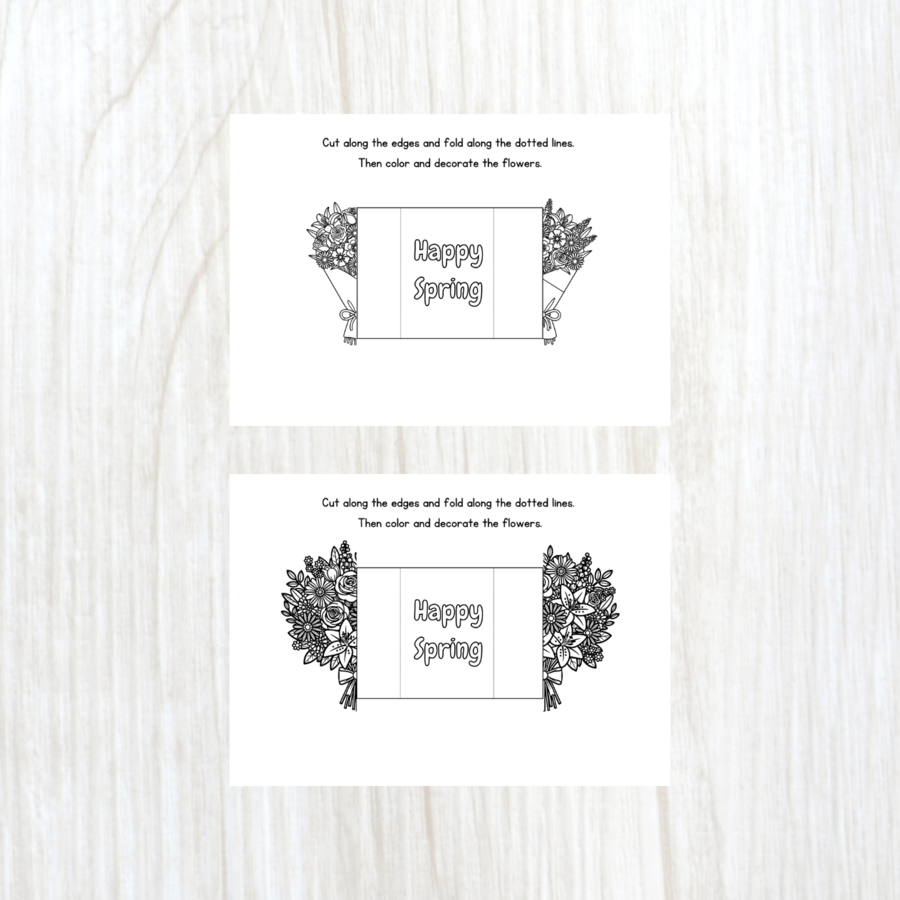 Happy Spring Pop-Up Cards