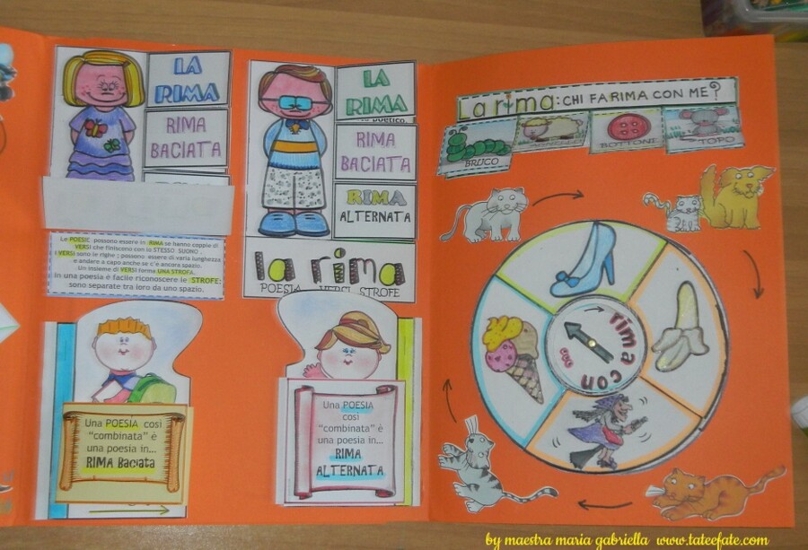 Chi fa prima a fare la Rima lapbook