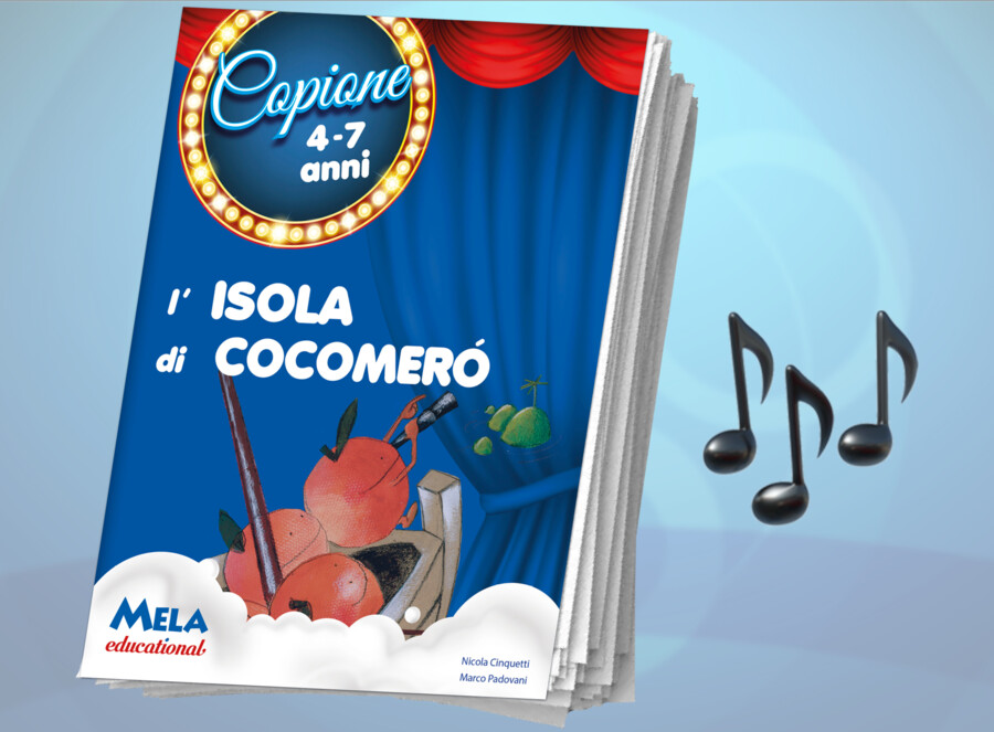 L'isola di Cocomerò - libro con canzoni