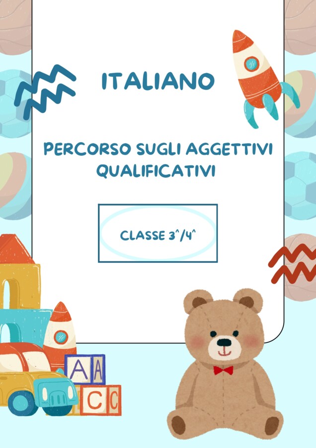 PERCORSO SULL'AGGETTIVO QUALIFICATIVO