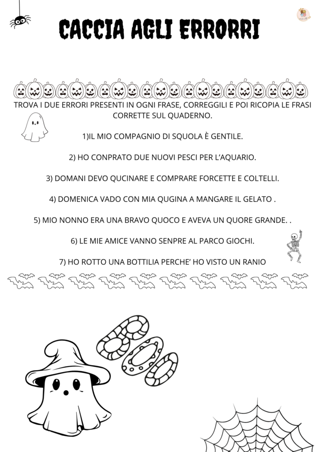 🎃 Pacchetto Halloween per la scuola primaria! 👻