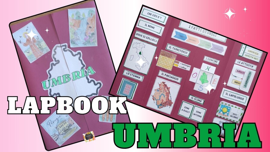 LAPBOOK UMBRIA - Le regioni dell'Italia centrale -