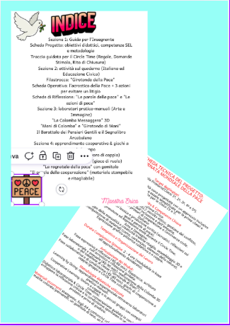 KIT GIORNATA MONDIALE DELLA PACE – Attività inclusive primaria (quaderno, laboratori, Circle Time)