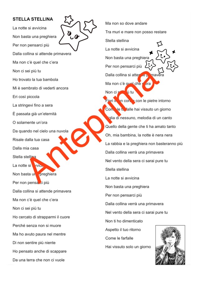 Sanremo: “Stella stellina” di Ermal Metal