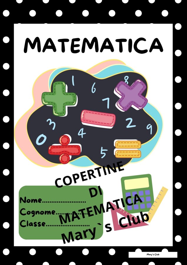 Copertine di Matematica
