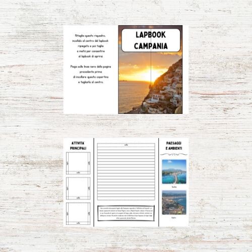 Lapbook Campania classe quinta