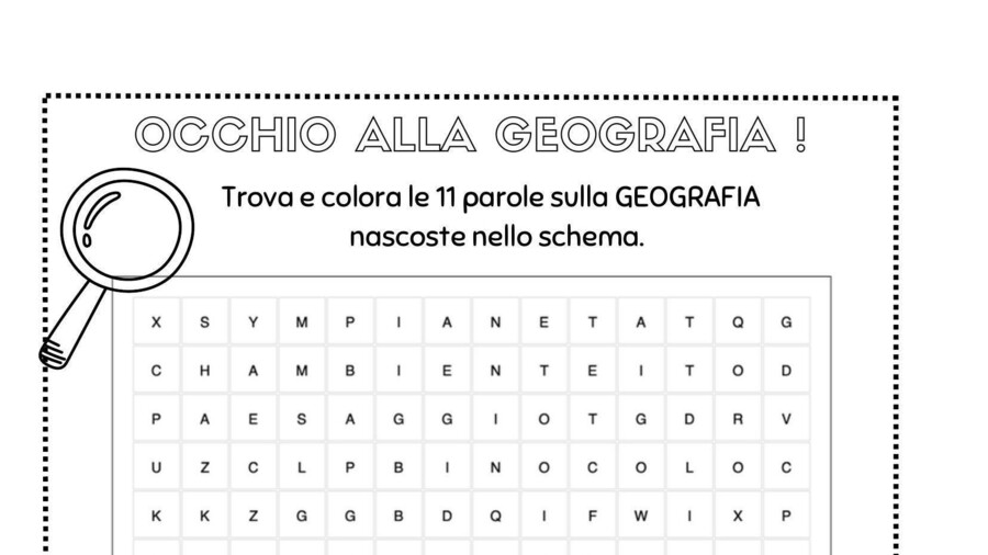OCCHIO ALLA GEOGRAFIA!
