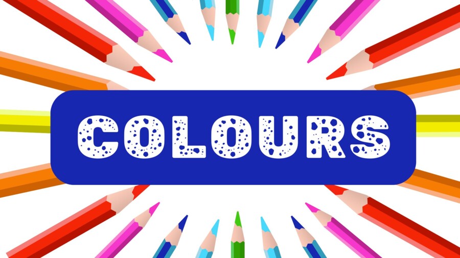 COLOURS in English - COLORI in Italiano