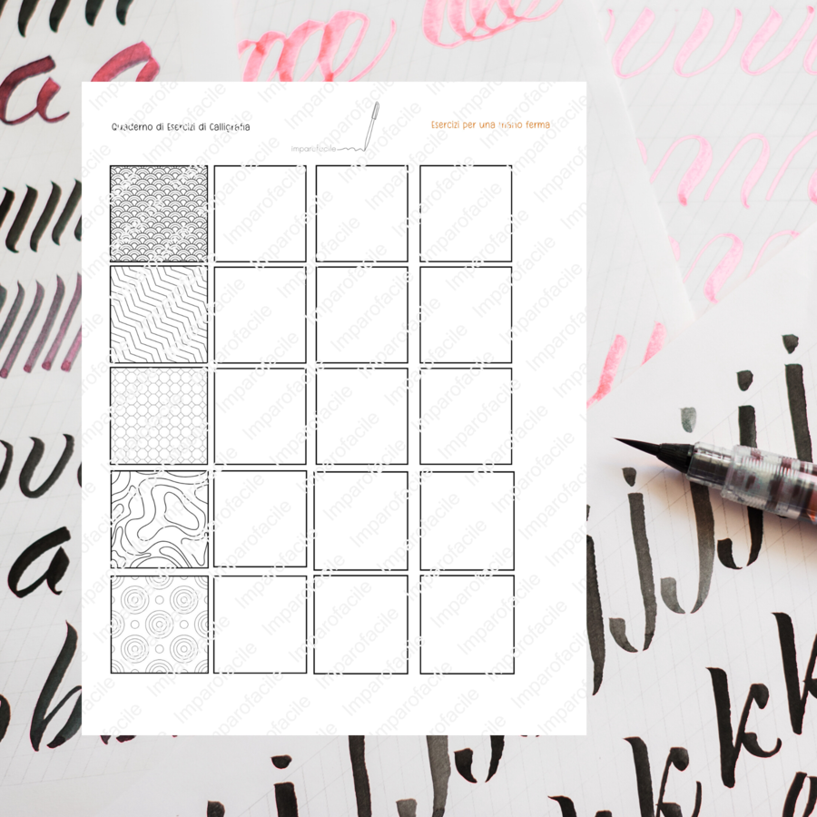 Quaderno di Calligrafia – Esercizi per migliorare la scrittura a mano